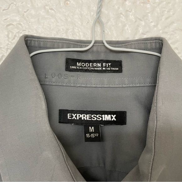 Express - Modern Fit (size medium 15-15 (1/2)) - preowned - Picture 2 of 3